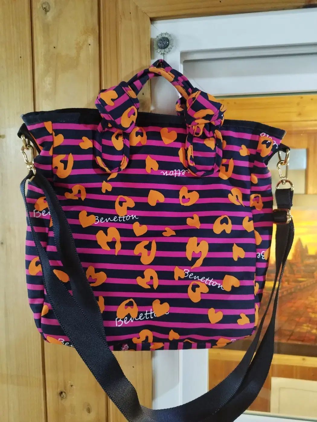 ベネトン クロスバッグ トートバッグ DECORATOM_COM_BR