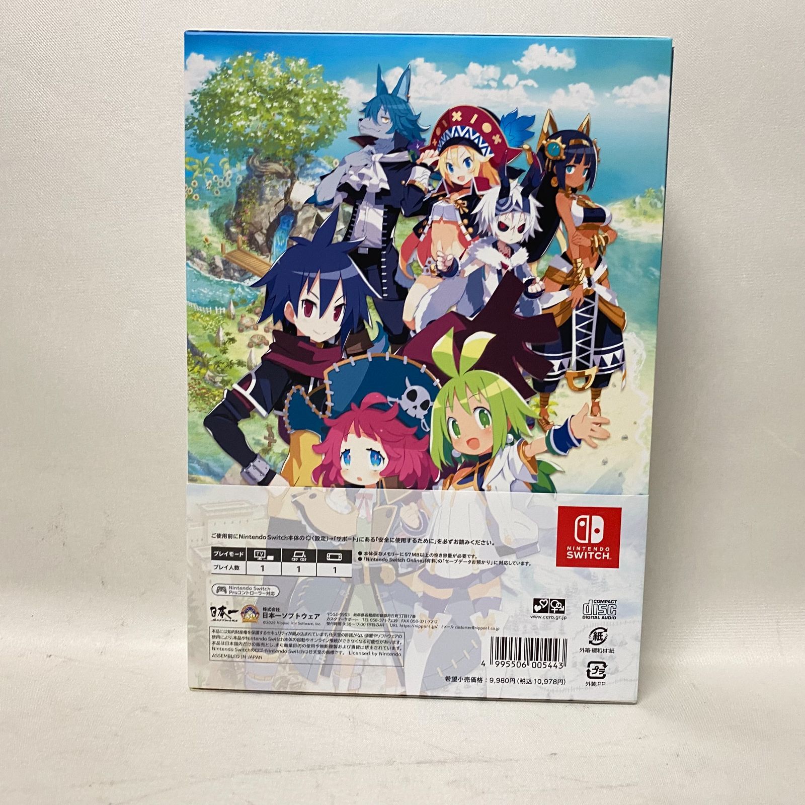 新品:ファントムブレイブ初回限定版 Switch版】 新品:ファントム