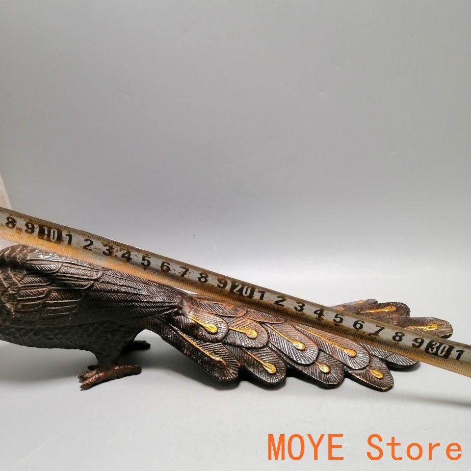 銅器 孔雀 装飾品 工芸品 置物 銅器 孔雀 装飾品 工芸品 置物 - メルカリ