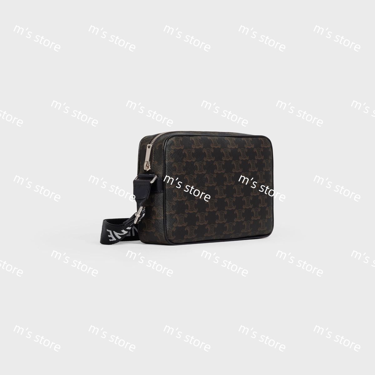 CELINE ミディアム メッセンジャーバッグ トリオンフ キャンバス CELINE◇トリオンフキャンバス ミディアムメッセンジャーバッグ