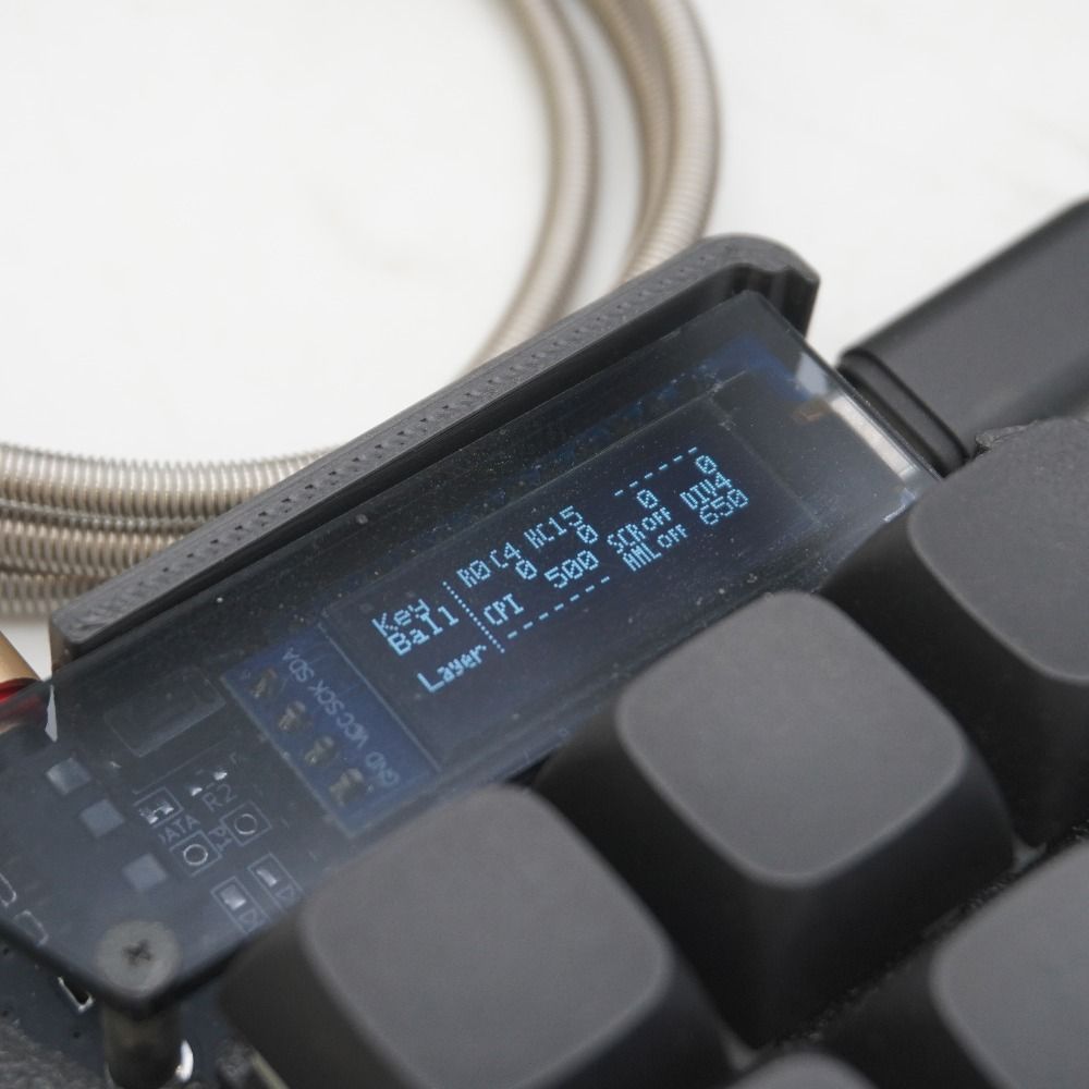 PC周辺機器 keyball44 分割型メカニカルキーボード 組み立て済み