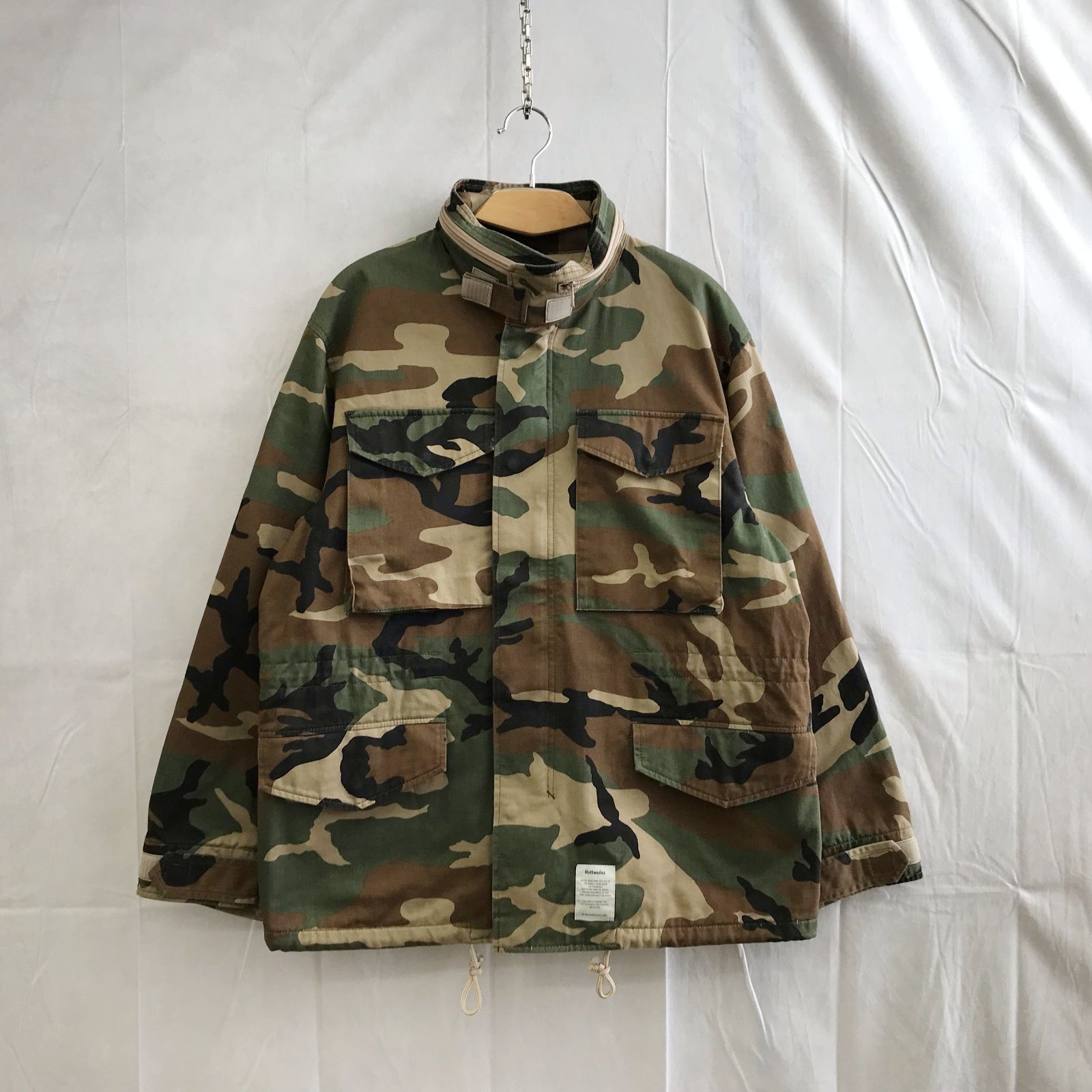ROTTWEILER M-65 フィールドジャケット Sサイズ ロットワイラー ROTTWEILER ロットワイラー M-65 CAMO フィールドジャケット