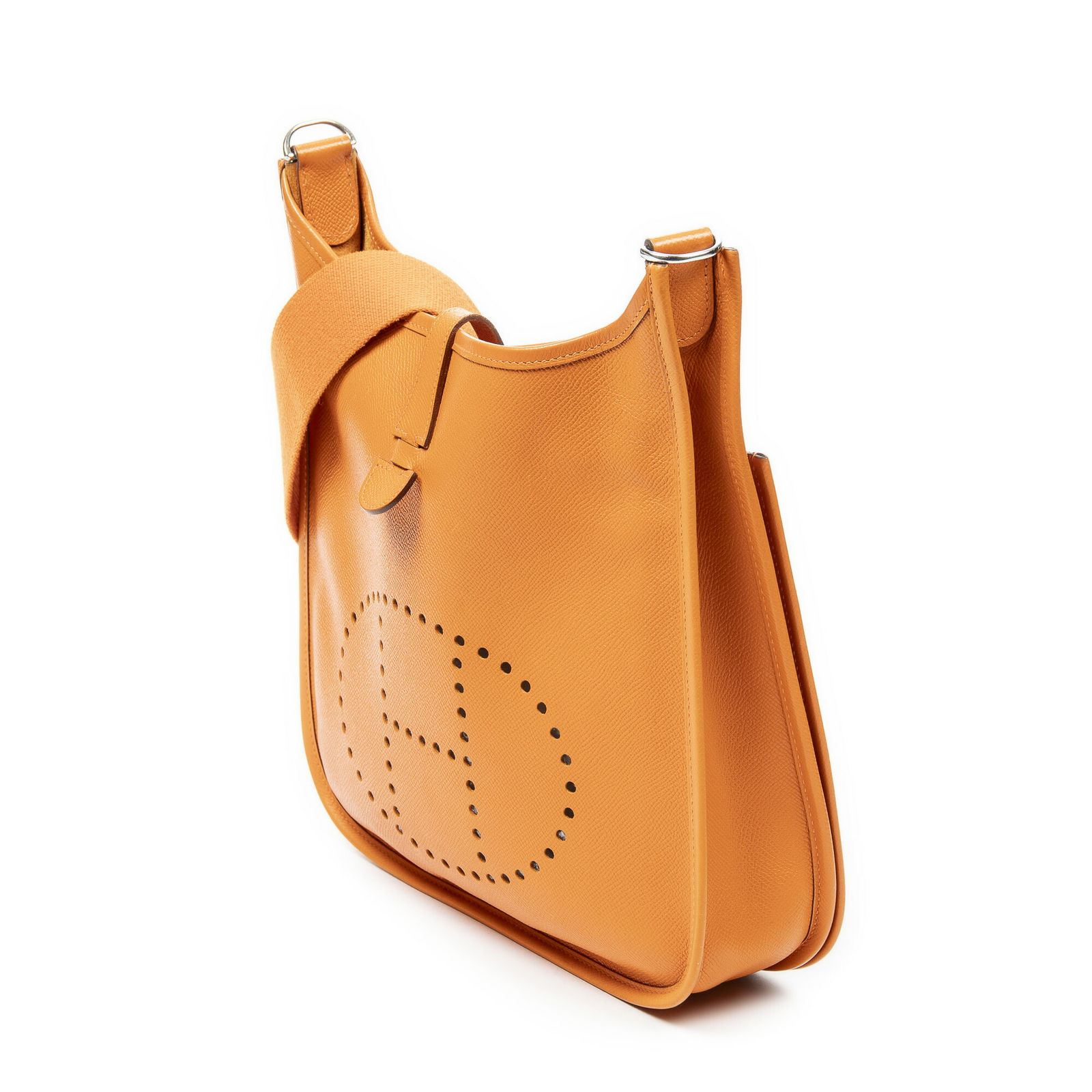 HERMES エルメスエヴリンIIIオレンジエプソムレザーA