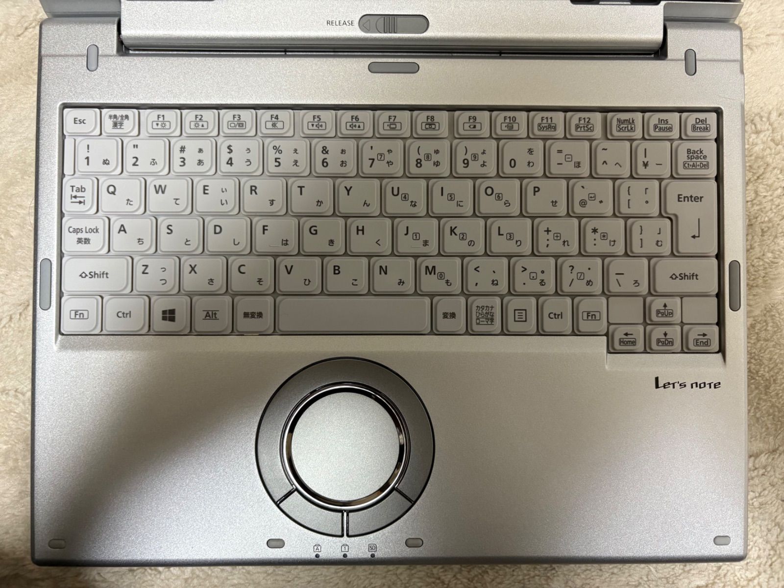 ほぼ美品/累積6600時間】Panasonic Let's note CF-XZ6 SSD256GB