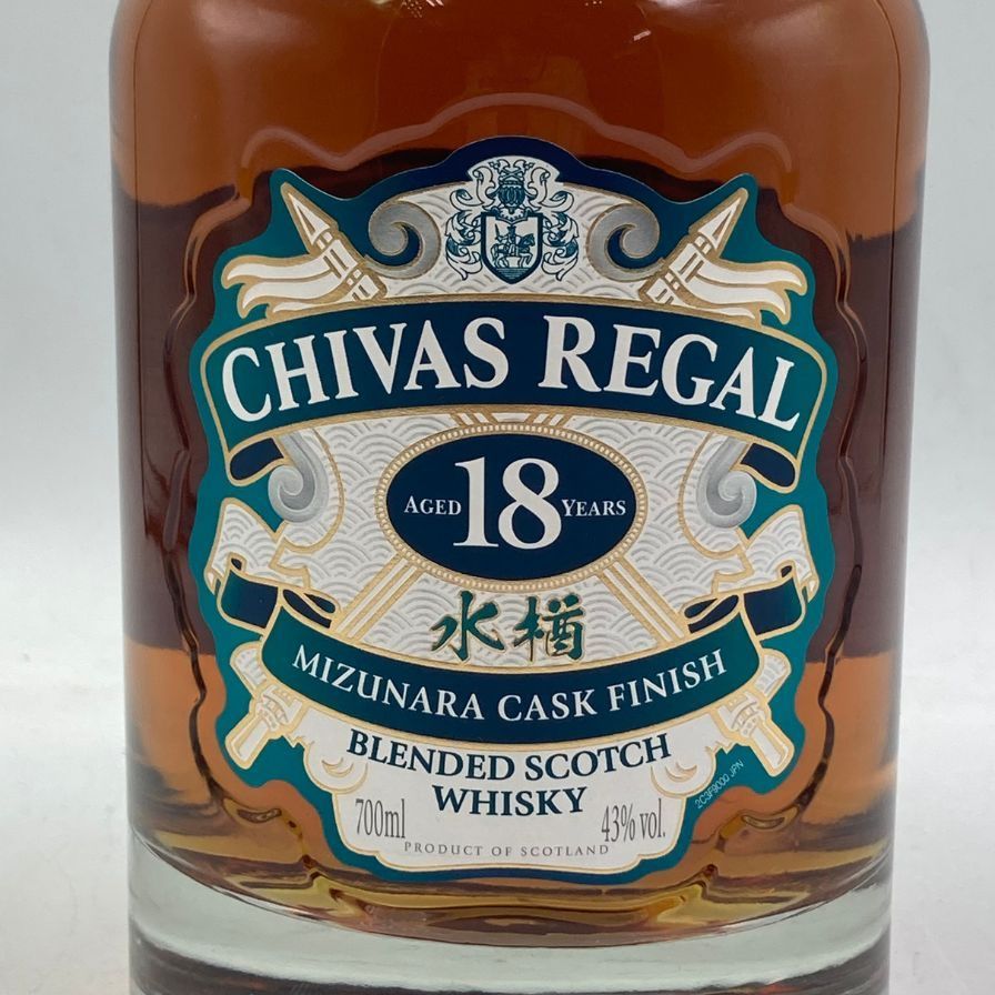 シーバスリーガル 18年 ミズナラ 700ml 43%【H4】