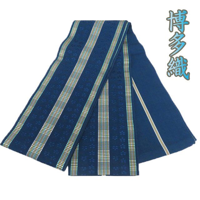 半幅帯 正絹 カジュアル 中古 リサイクル 正絹 未仕立て 全通
