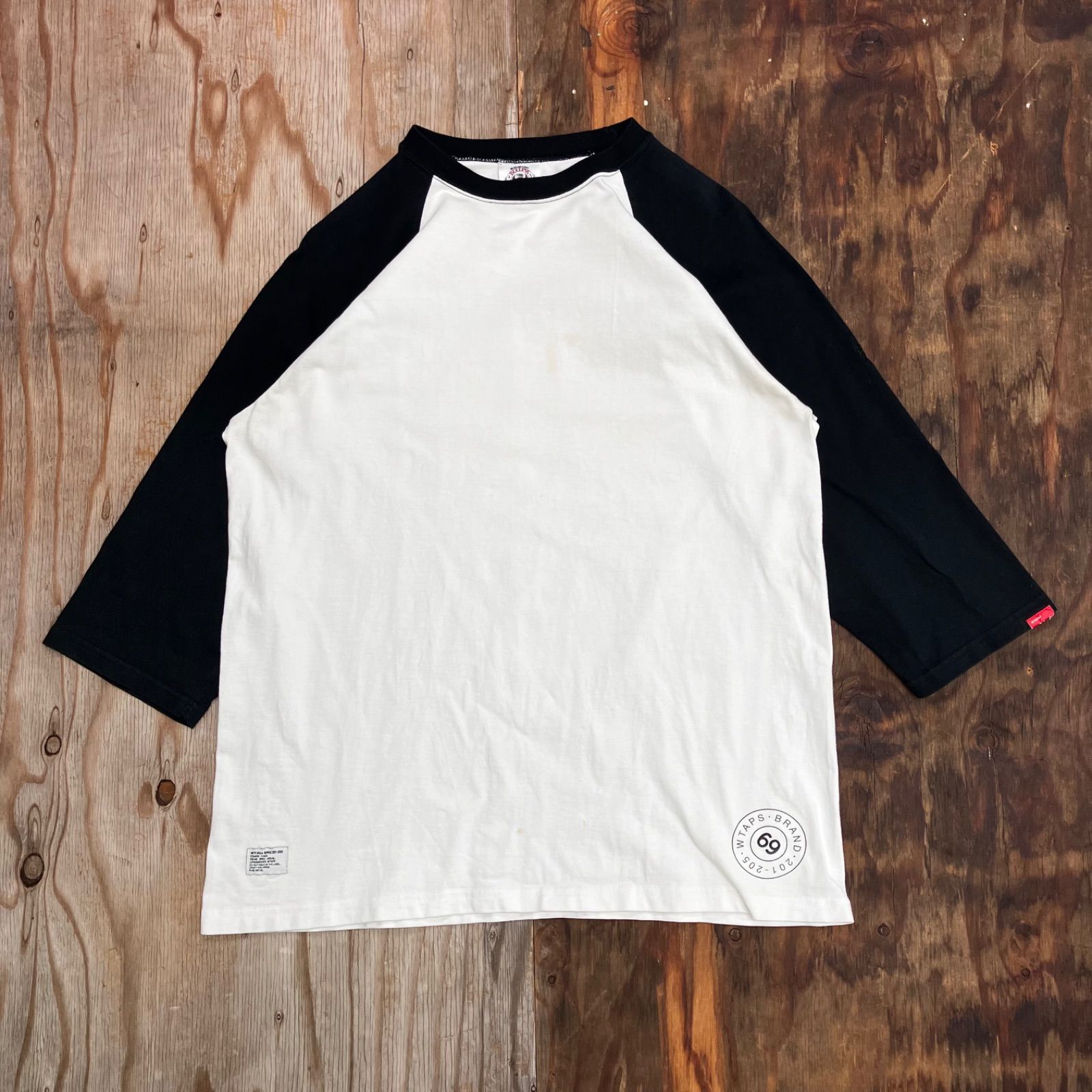 WTAPS 22SS IAN 七分袖 ラグラン Tシャツ WTAPS ダブルタップス 22SS IAN/RAGLAN/COTTON 221ATDT-CSM20