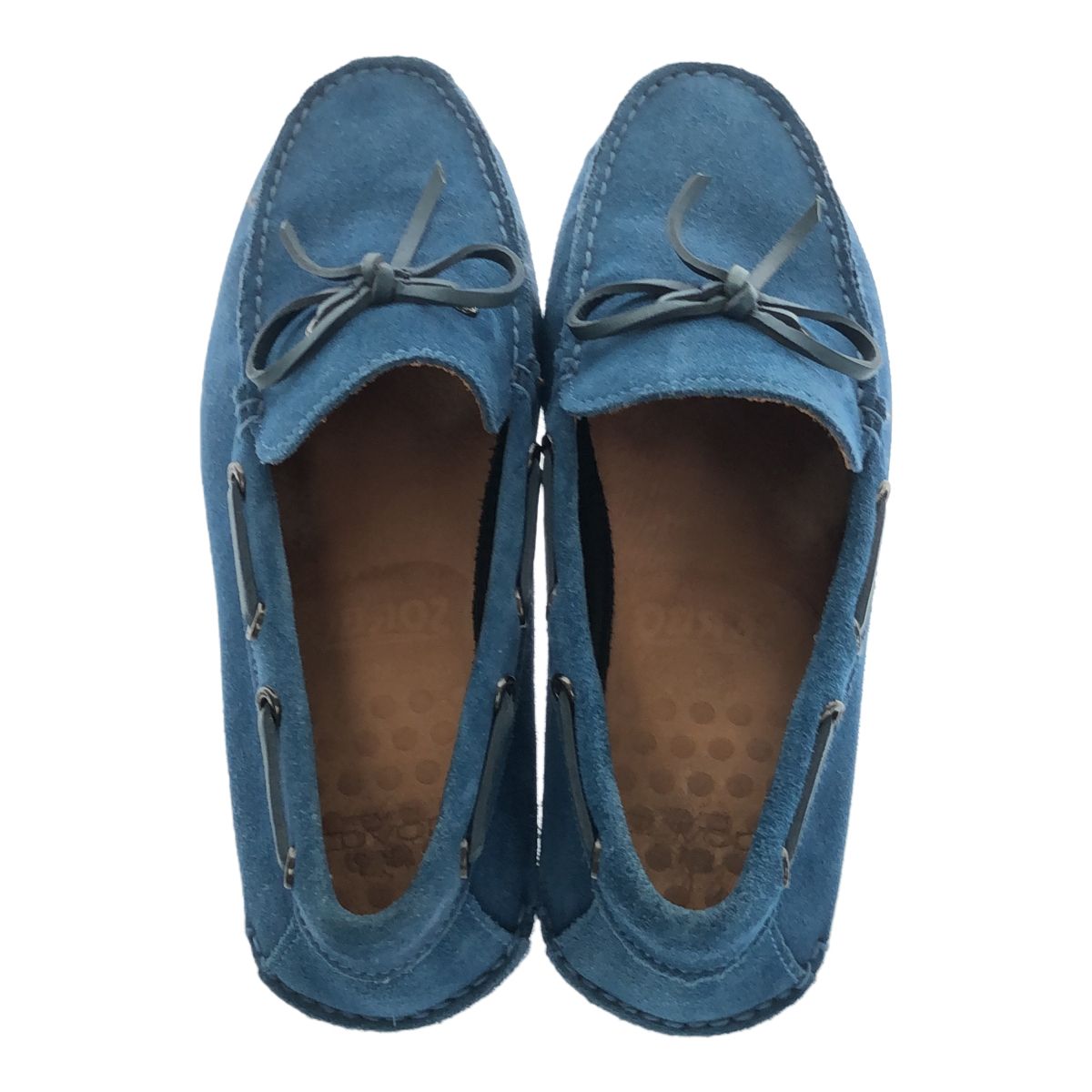 COACH コーチ フリース シアリング モカシンシューズ スウェード 靴