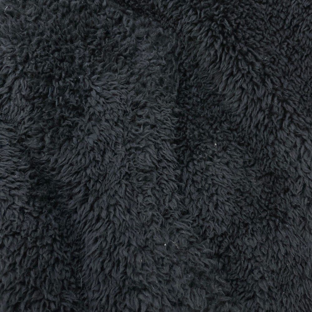 サイズ：0 PEARLY GATES パーリーゲイツ ボア ジップパーカー ブラック