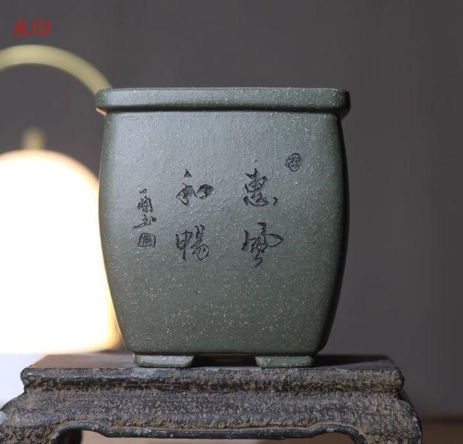 四角盆栽鉢 中国宜興 紫砂の鉢 盆栽鉢 植木鉢 小品盆栽鉢 大品 四角盆栽鉢 中国宜興 紫砂の鉢 盆栽鉢 植木鉢 小品盆栽鉢 大品