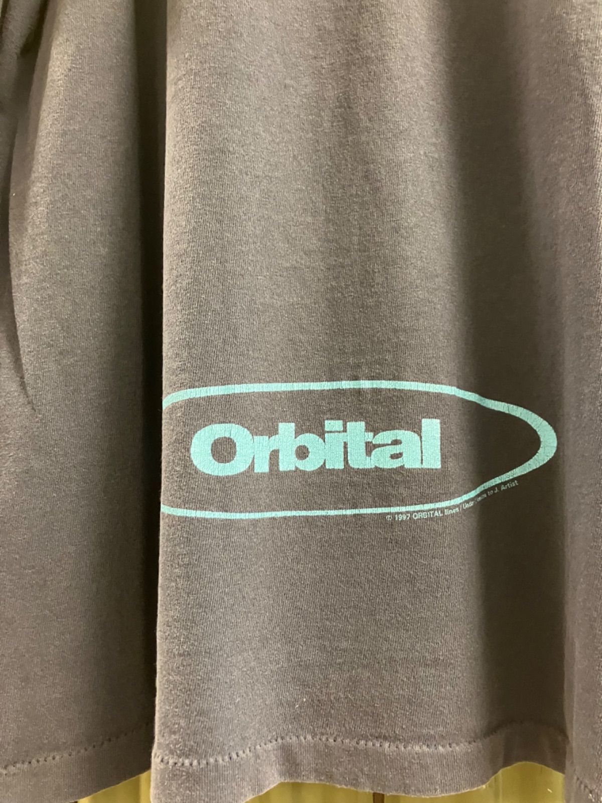 Vintage Orbital Print T-Shirt オービタル プリントTシャツ Techno 