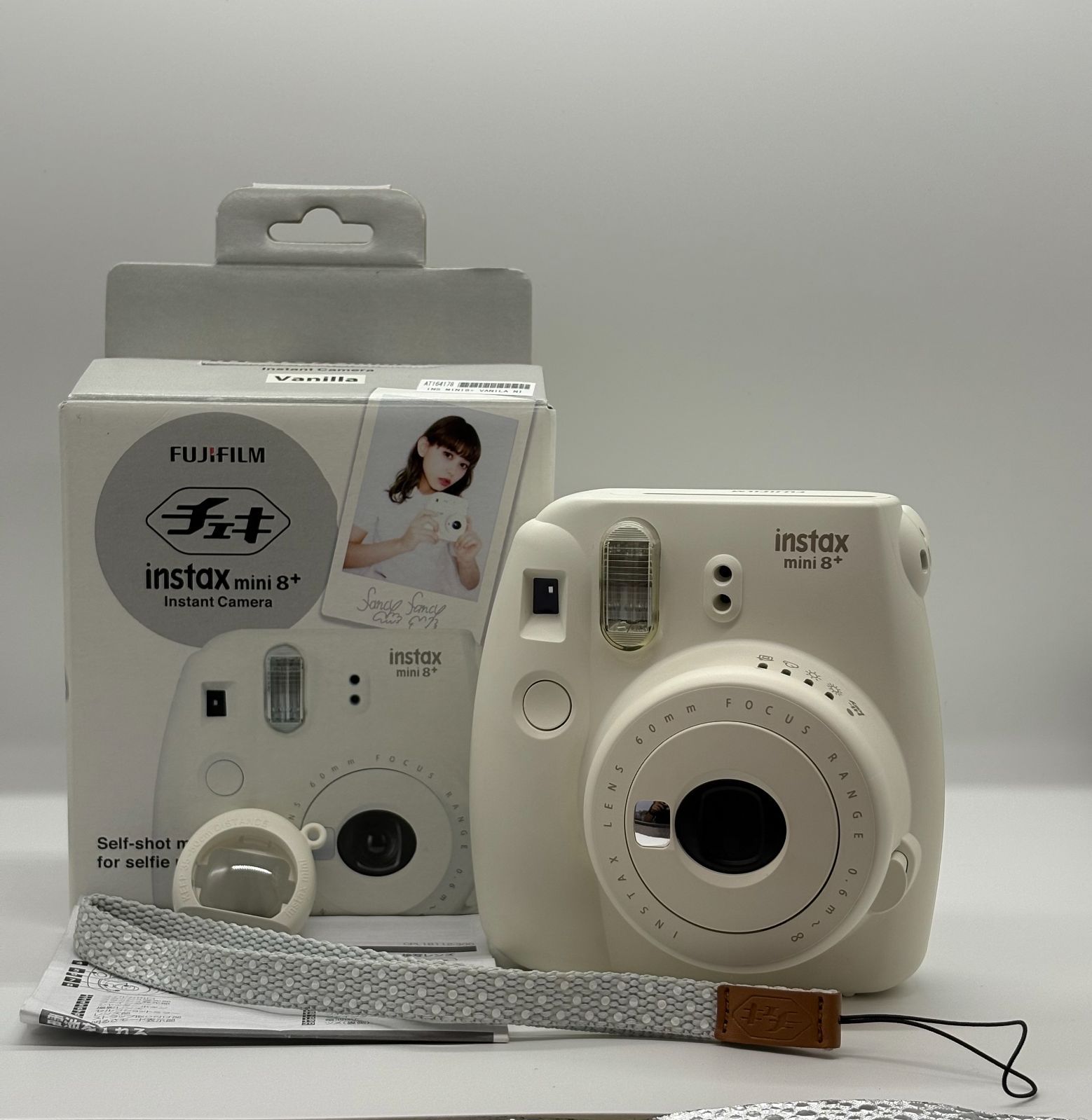 元 き FUJIFILM フジフィルム instax mini8 プラス バニラ