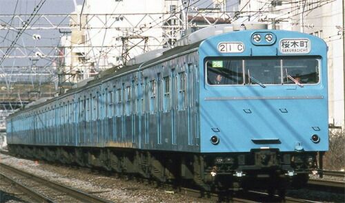 mlnl＿tk様 国鉄 103系通勤電車（高運転台非ATC車・スカイブルー）基本