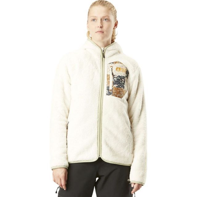 【送料無料】 ピクチャー オーガニック レディース ジャケット・ブルゾン アウター Izimo Full-Zip Fleece - Women's Light Milk