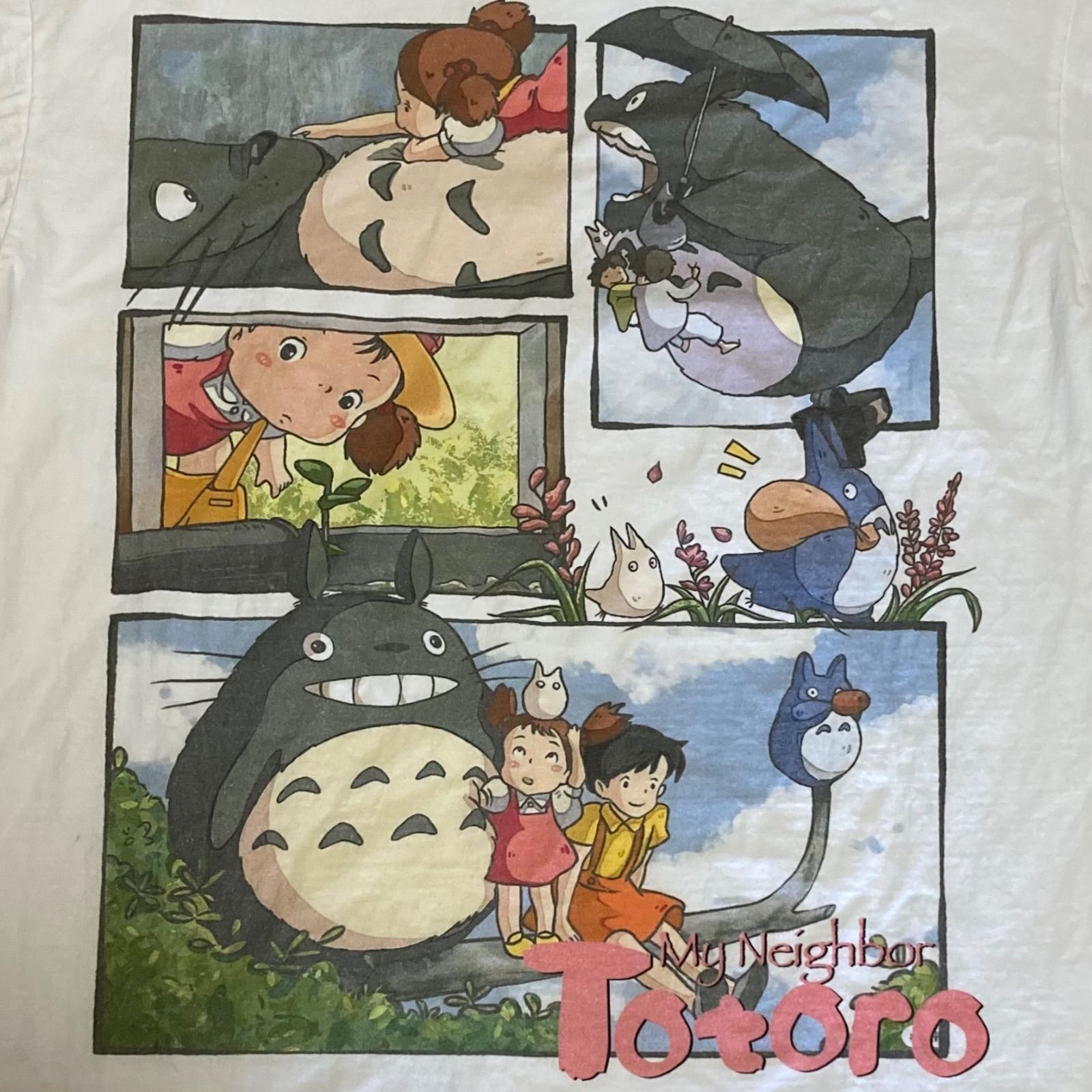 My Neighbor Totoro となりのトトロ ジブリ Lサイズ 古着 希少 となりのトトロ My Neighbor Totoro スタジオジブリ