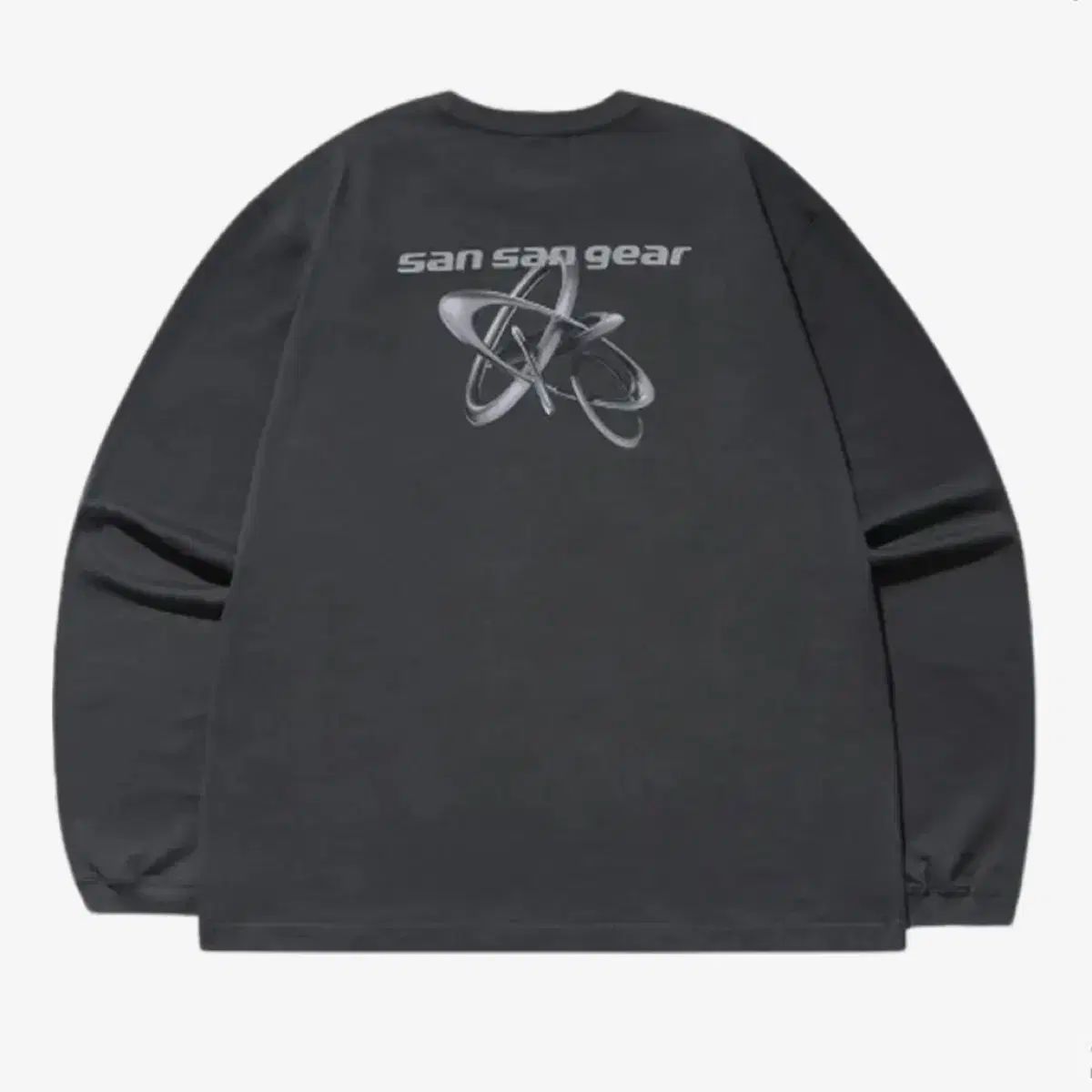 SAN SAN GEAR サンサンギアー 23fw ロゴ 長袖 ロングスリーブ チャコールグレー 1 サイズ