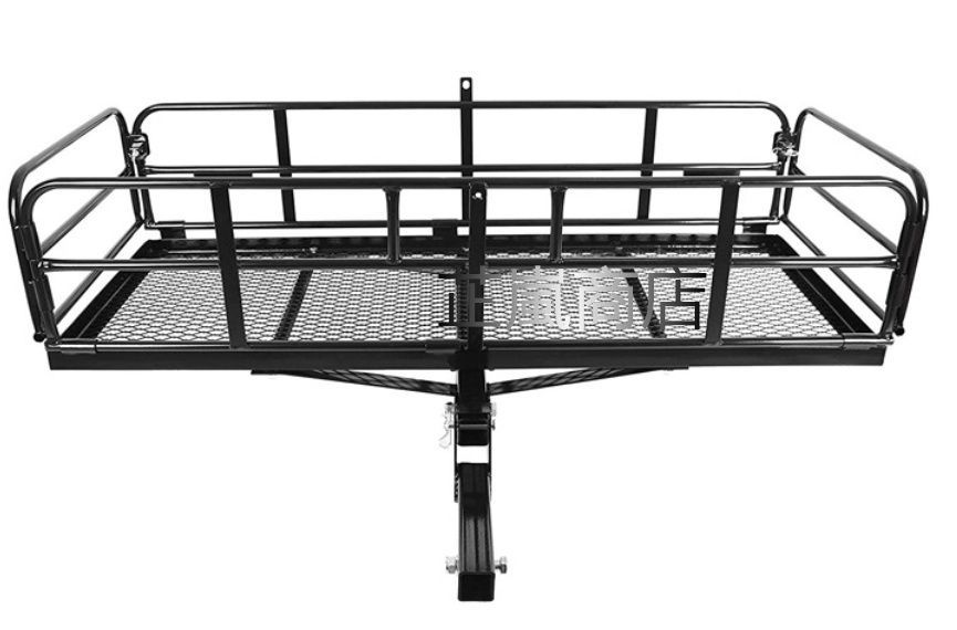 車種共通 リアゲート取り付け 折りたたみ式 大型荷物ラック アウトドアや旅行の積載力を大幅アップ