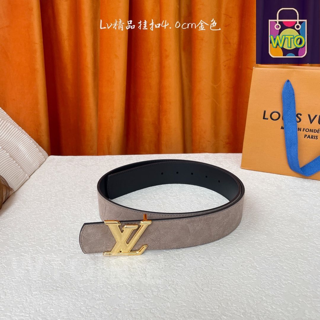 Louis Vuitton モノグラム ベルト 50/125 ベルト・LV イニシャル 30MM