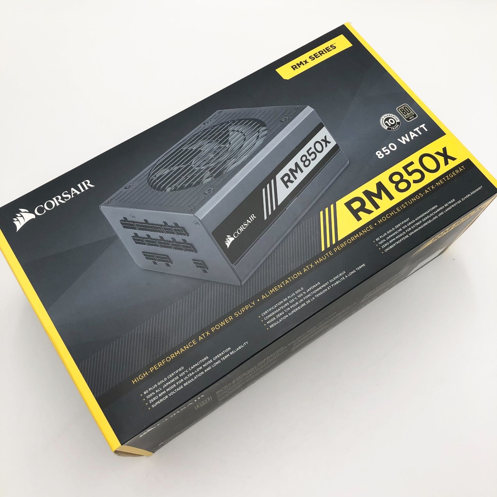 CORSAIR RM850x 電源ユニット 80PLUS/GOLD 箱付き CORSAIR Corsair