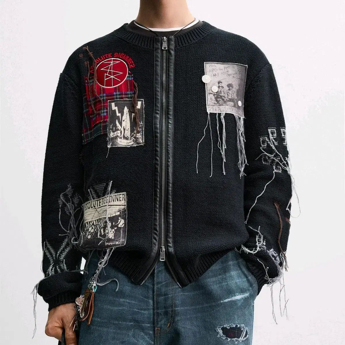 ZARA x Andersson Bell ブラックカーディガン XL