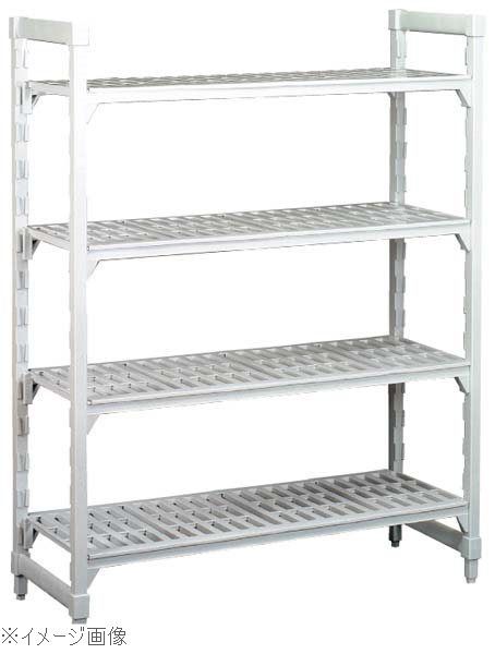 【新品】カムシェルフ固定 ６１０×１３８０×Ｈ１８３０ ４段メッシュ