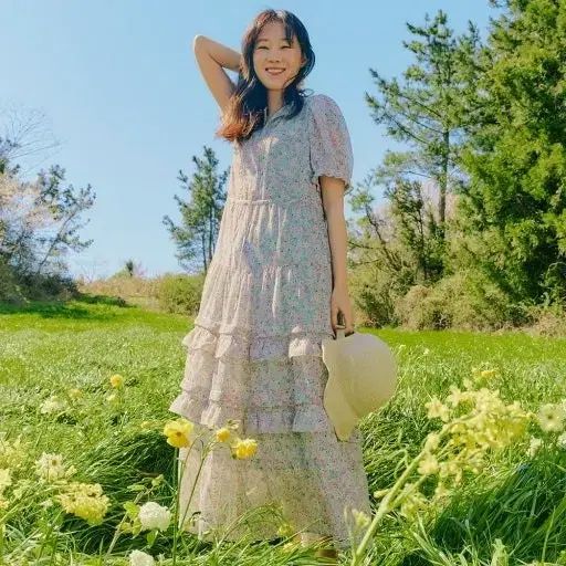 Thursday Island サースデーアイランド フローラル ロング丈ワンピース
