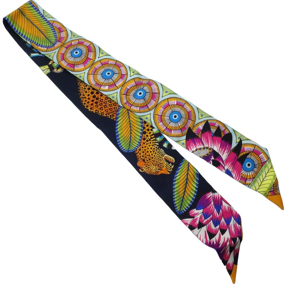 HERMES エルメス スカーフ ツイリー サバンナのダンス THE SAVANA