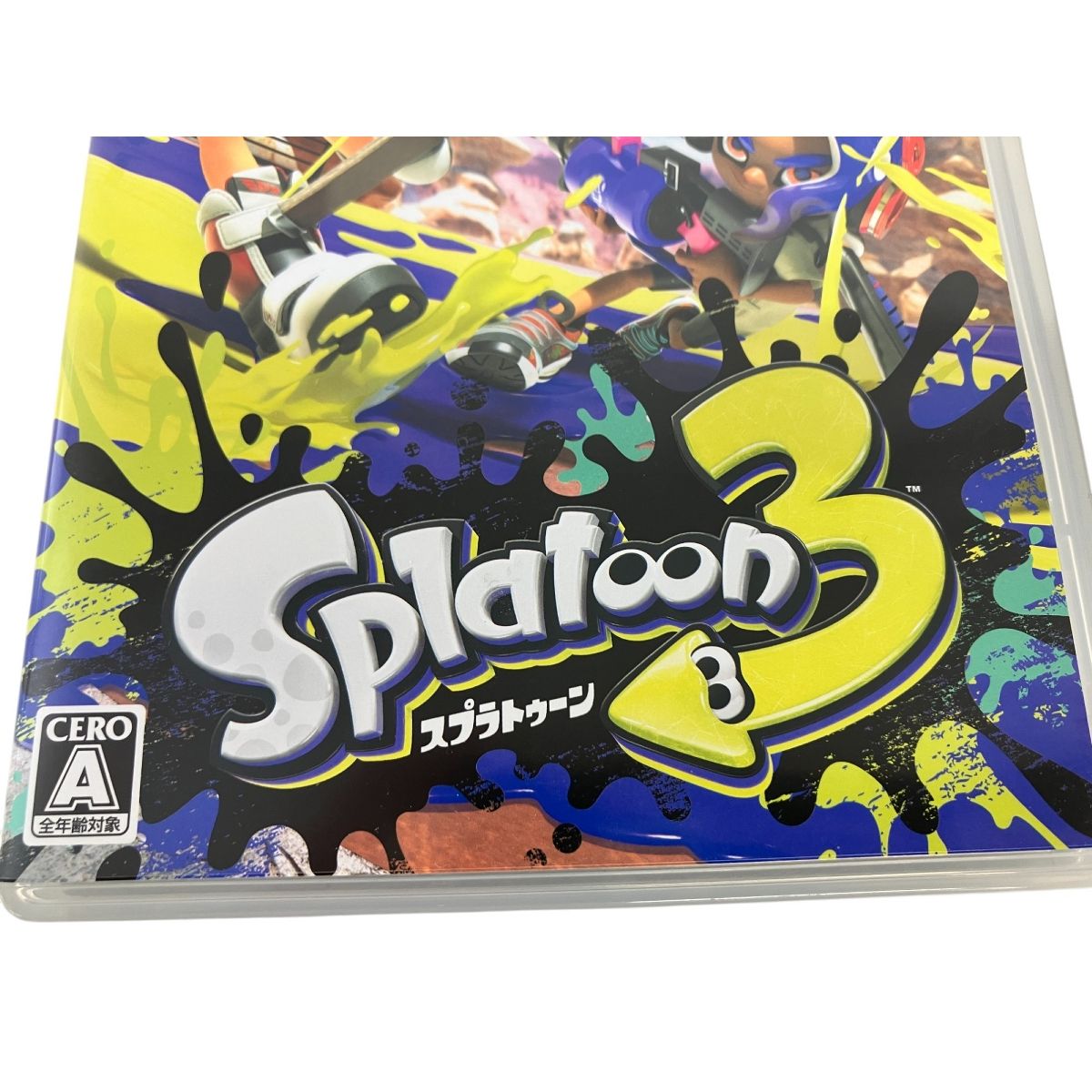 Nintendo Switch HAC-P-AV5JA splatoon3 ゲーム ソフト スプラ