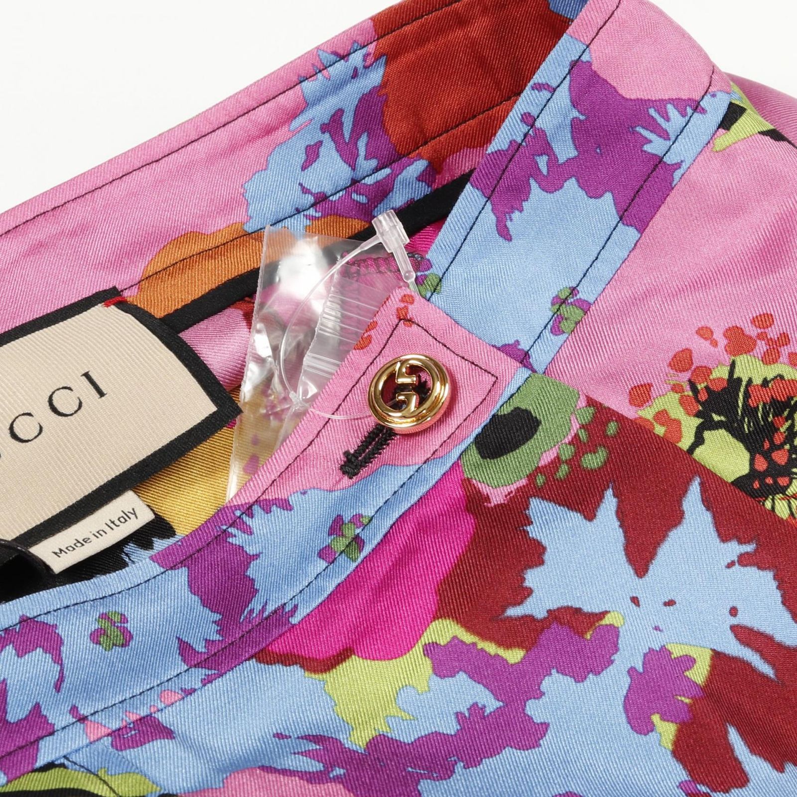グッチ 650133 シルクスカート グッチ GUCCI スカート 650133 レッド系 シルク スカート