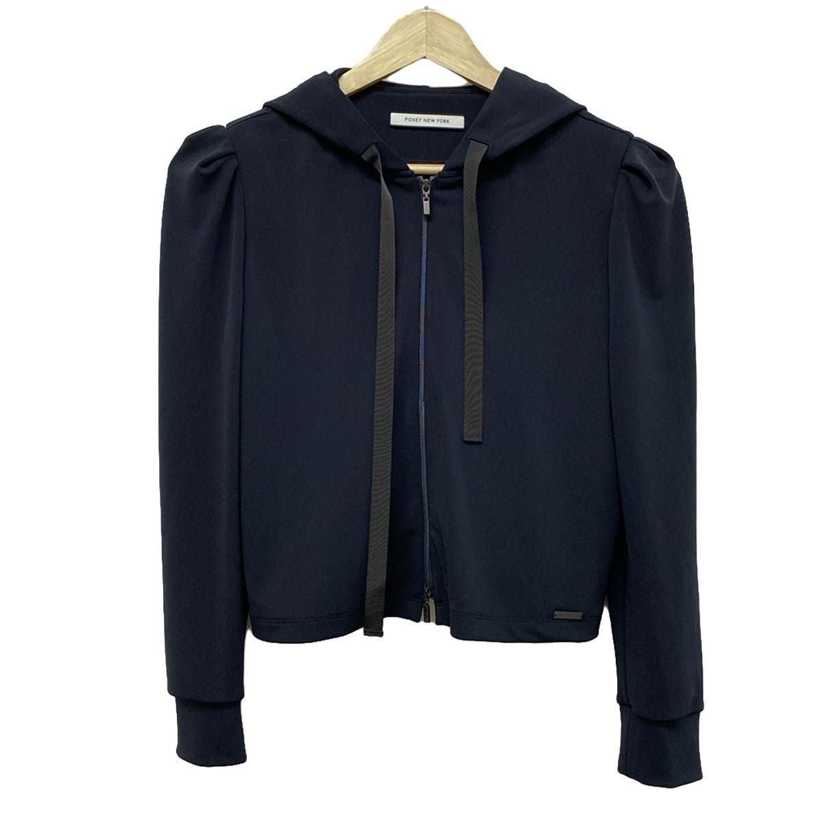 フォクシー ［ FOXEY ] チンチラファー ニット パーカー 26469 SIZE[38] カーディガン カーデ セーター ジャケット |  買取実績 | レディースオフ