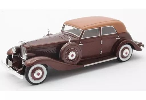 ミニカー　1/43 デューセンバーグ JN 559-2587 Rollston/Bohman ＆ Schwartz 1935(メタリックダークブラウン) [MX50406-021] 中古】ミニカー 1/43 デューセンバーグ JN 559-2587 Rollston