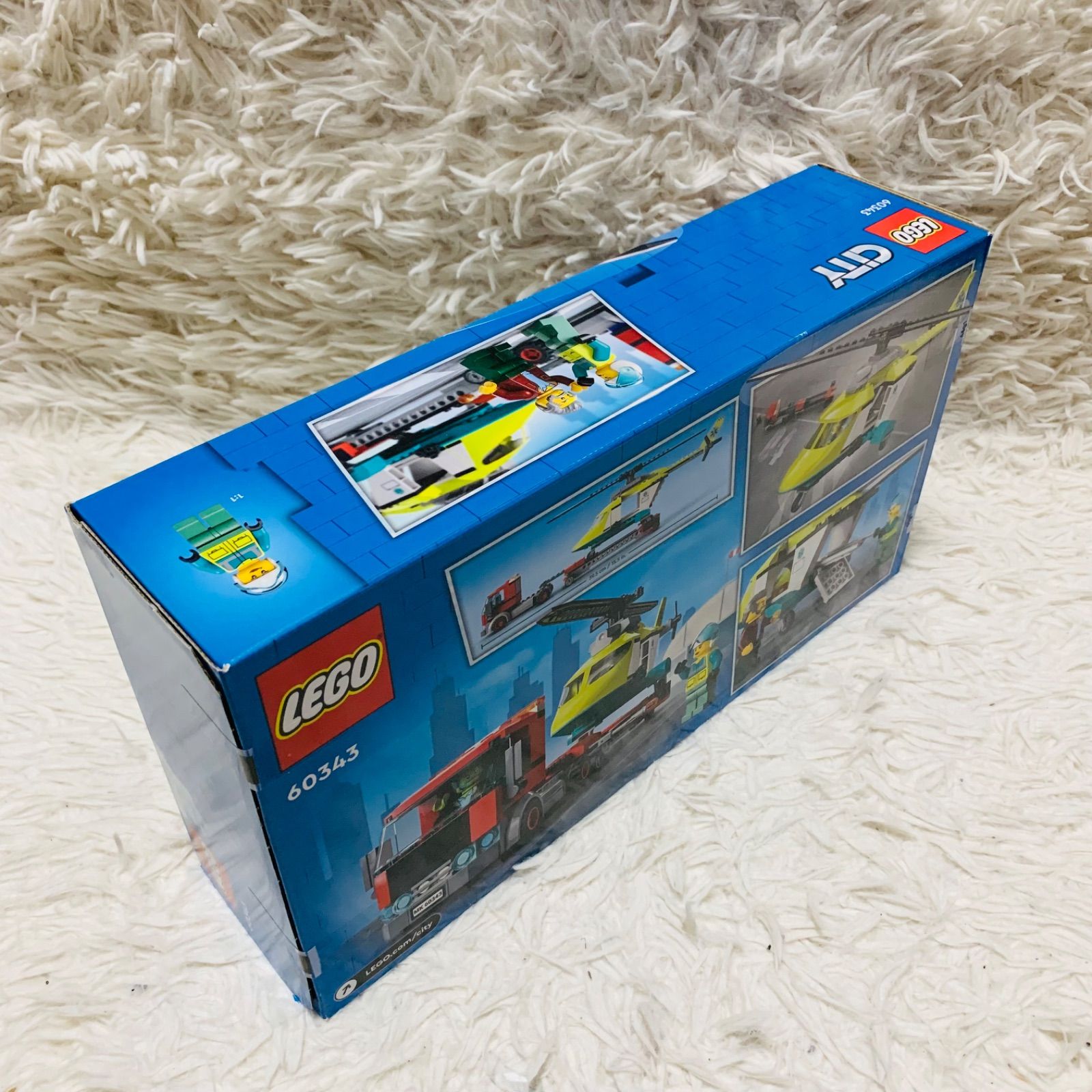 新品】レゴ 60343 シティ レスキューヘリコプター輸送トラック - メルカリ