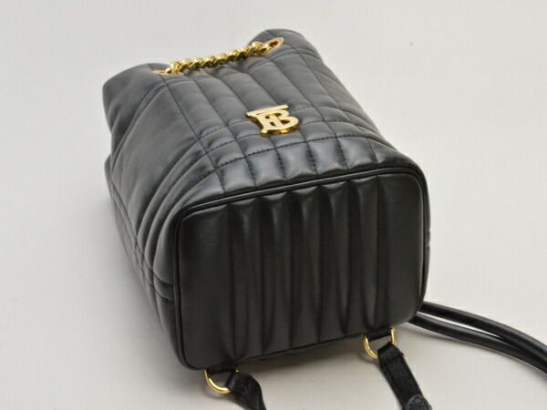 バーバリー BURBERRY TB キルティング ローラ ミニ バックパック 