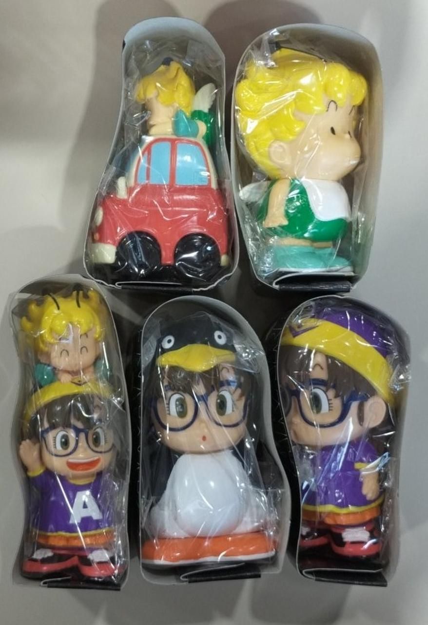 ドクタースランプ　Dr.スランプ アラレちゃん ガっちゃん ソフビ貯金箱 2種 Drスランプ アラレちゃん がっちゃん ソフビ フィギュア 貯金箱