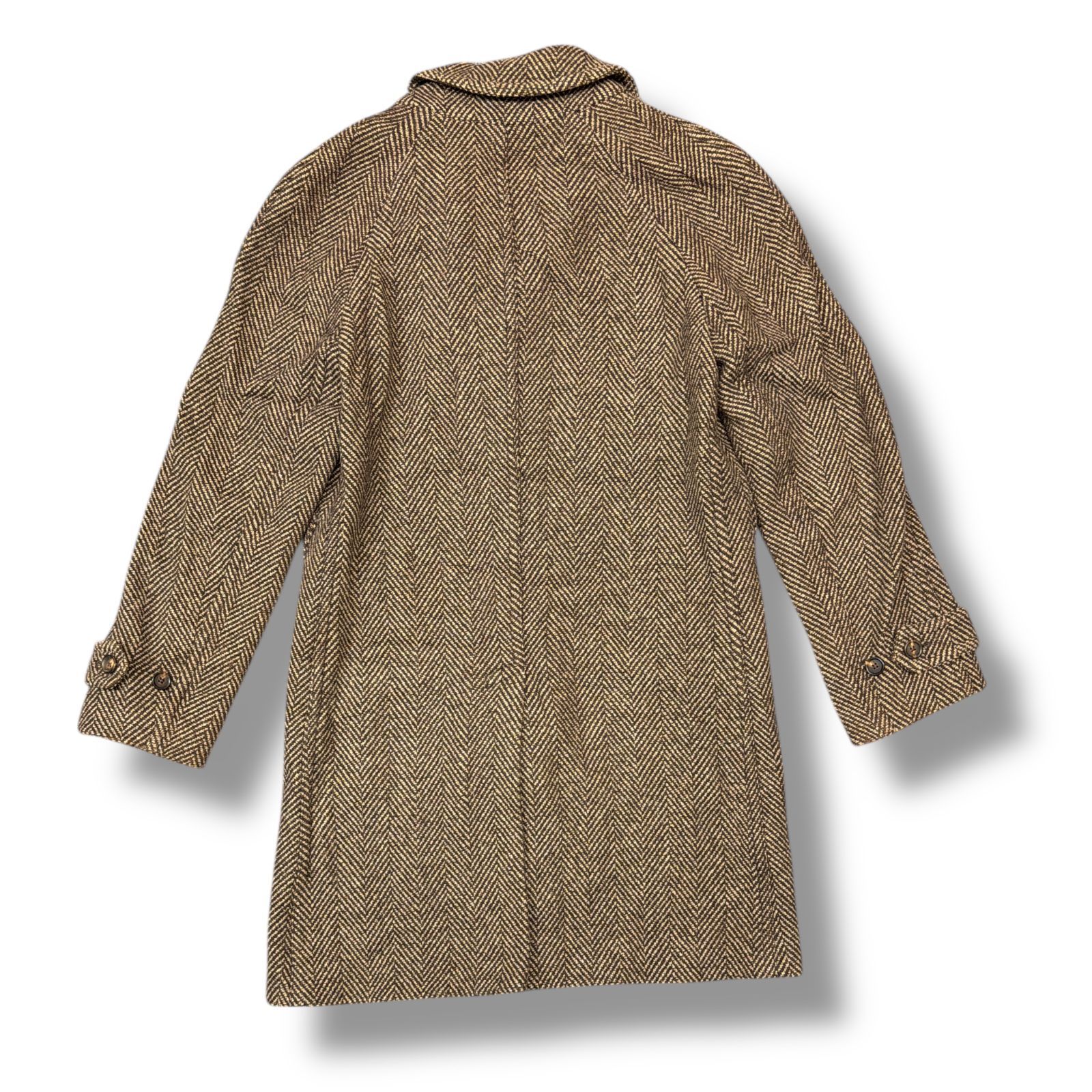 LARDINI ヘリンボーンコート シングルコート ラルディーニ JJ23633