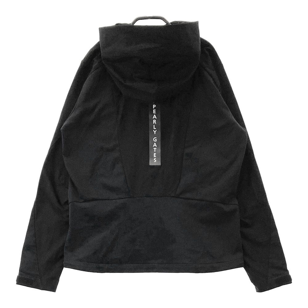 サイズ 1 PEARLY GATES パーリーゲイツ モデル フード付 ジップジャケット ブラック系 240101531157 ゴルフウェア レディース ストスト