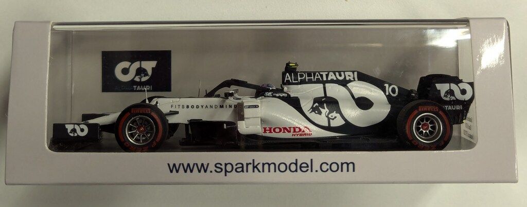 Spark model 1|43 AlphaTauri AT01 No.10 Scuderia AlphaTauri F1 Team 7th Austri S6468