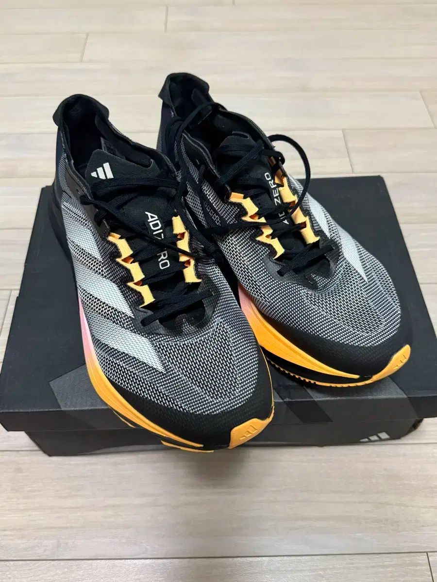 adidas アディダス アディゼロ ボストン 12 コアブラック 265 サイズ