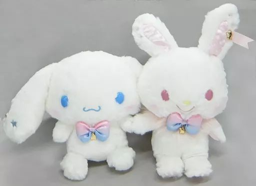 シナモロール - シナモロール　ウィッシュミーメル　シナメルドリームシリーズ　ぬいぐるみ　激レア 待望の「シナモロール」と「ウィッシュミーメル」の