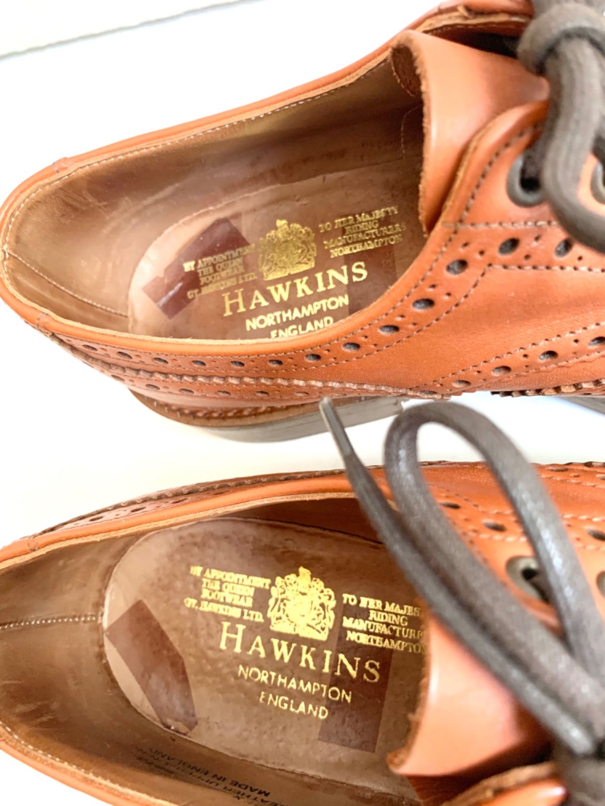 HAWKINS ホーキンス アルフレッドサージェント製 ウィングチップ