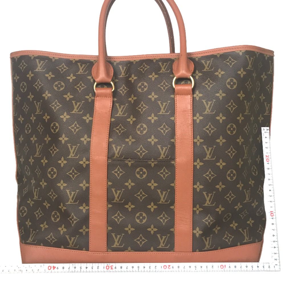 LOUIS VUITTON ルイヴィトン サックウィークエンド GM ハンドバッグ トートバッグ レディース モノグラムキャンバス ブラウン 茶色  M42420 中古品【鑑定済】 - メルカリ