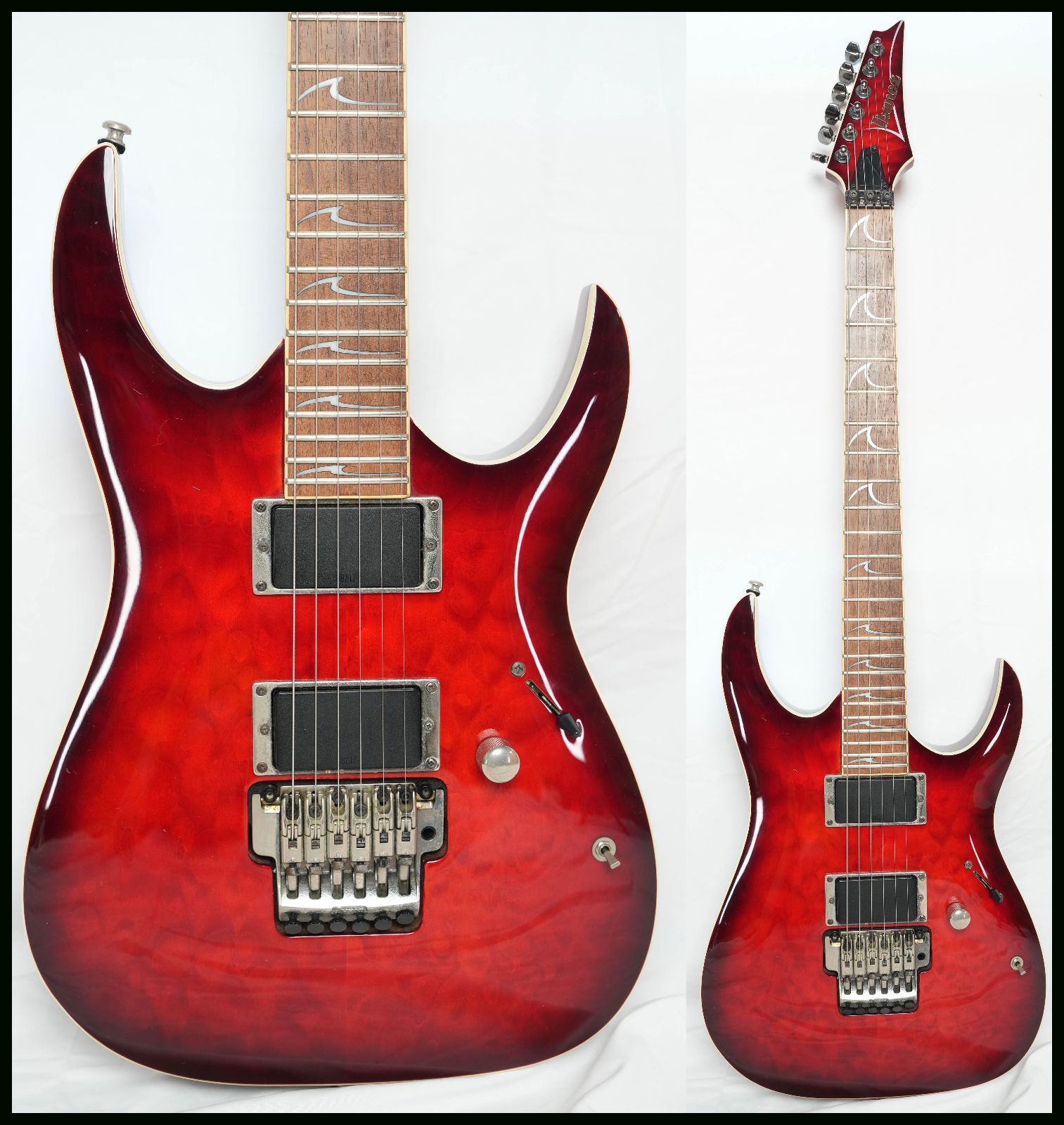 Ibanez RGA72TQM アクティブハムバッカーピックアップ搭載 2010年製