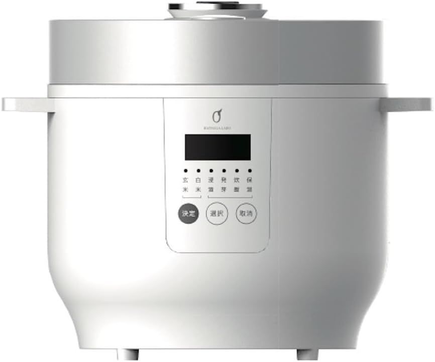 発芽玄米炊飯器 DELIFUL LIFE はつが炊き 機能付きの発芽玄米炊飯器 3合炊き ELM 102