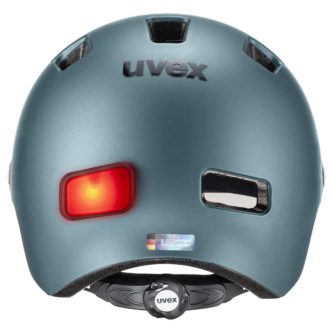 人気商品】自転車ヘルメット バイザー付き LEDライト付属 CE認証 uvex(ウベックス) ドイツ製 rush visor - メルカリ