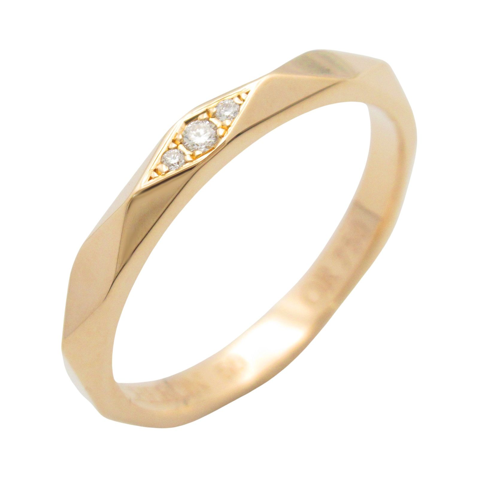 ブシュロン Boucheron リング・指輪 ファセット リング 1PD K18PG