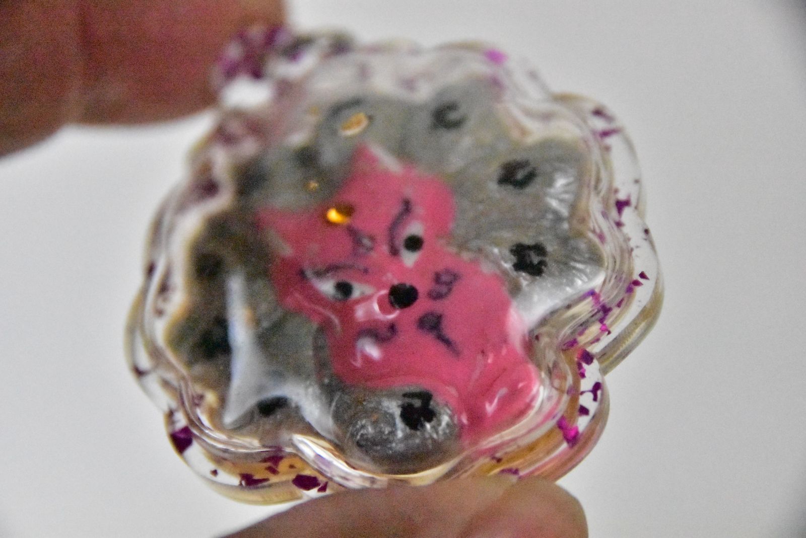 タイ呪物 呪符 ジンジョークカオハン 九尾の狐 プラクルアン