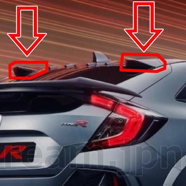 新品ホンダ純正 シビック FK8 FK テールゲート リアゲート スポイラー