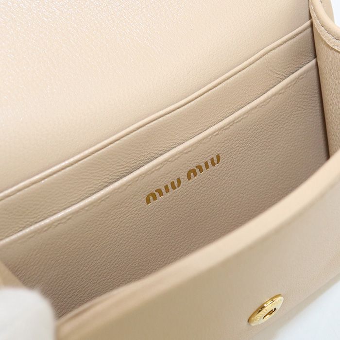 MIUMIU(OUTLET) ミュウミュウ アウトレット レザー カードケース  