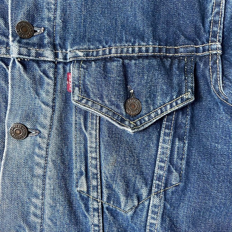 60s Levis 559XX ノーカラー デニム ジャケット / 60年代
