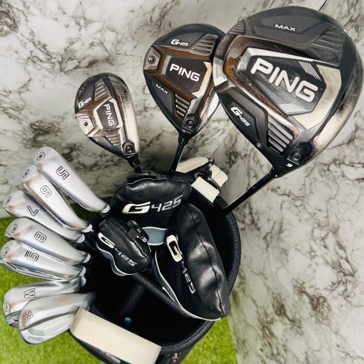 良品】初心者推奨 ピン G425 メンズゴルフセット 11本 S かんたん